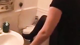 Busty redhead babe pooping compilation