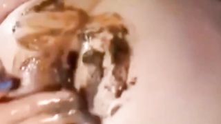 Putting finger and taking out shit