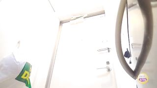 Cheeky Japanese babes pooping heavily