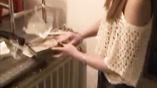 Scat eating Japanese fat slave