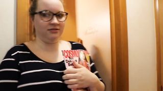 Sexy girl out jogging has an explosive case of diarrhea