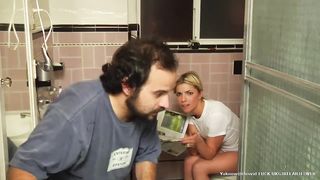 Sexy teen toilet farting and pooping