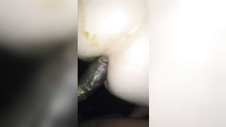 Shitty Interracial scat anal