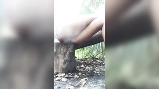 Smoke and poop outdoor