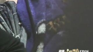 Japanese wife shitting in her sleep after an enema