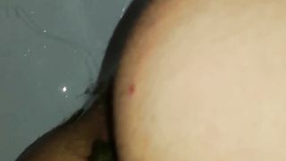 Amateur wife shitting in closeup