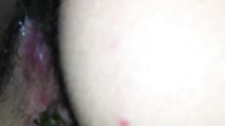 Amateur wife shitting in closeup