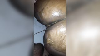 Beautiful thick ass babe getting scat fucked