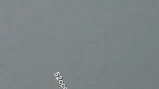 Voyeur woman poops in the floor in a Chinese toilet