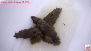 Self submission of sexy japanese chicks pooping