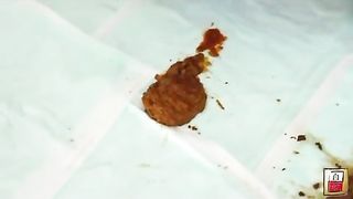 Cute Japanese schoolgirl pooping for you