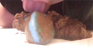 Amateur teen asian scat licking