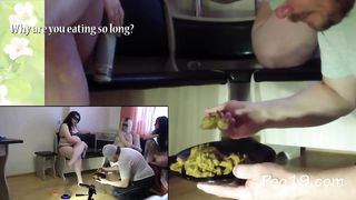 Chocolate cake gift from 3 mistresses