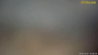 Cute ass Japanese chick in pantyhose pooping