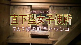 Sexy ass Japanese chick pooping in the toilet