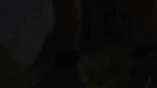 Bubble butt poop in the forest