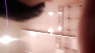 Sexy ass babe shitting down on the floor