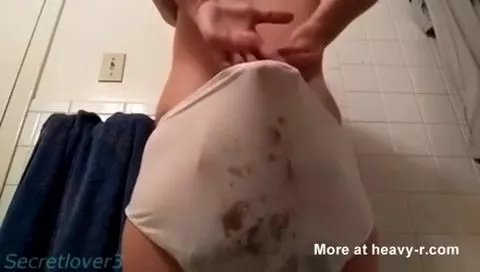 Huge Panty Pooping
