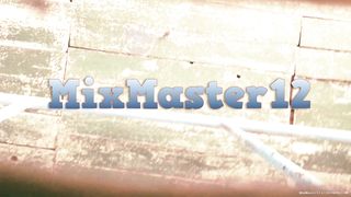 Shit waterfall from big ass