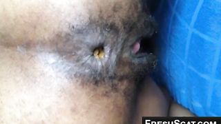 Finally relieving myself and my asshole