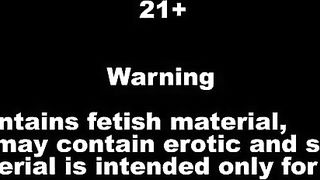 Glass full of chocolate shit for sexy babe