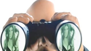 Lusty hot ass babe pooping while getting fucked