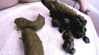 Monster turd and anal dildo