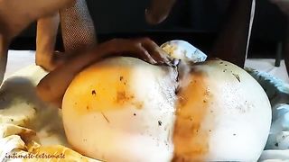 Stinky wife loves hard scat fuck