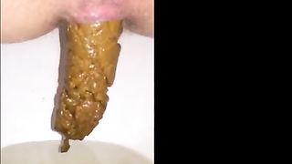 Short clip long turd of shit