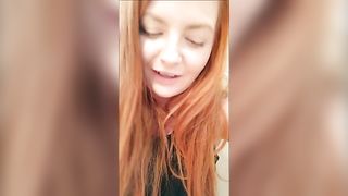Hot babe dropping poop bombs