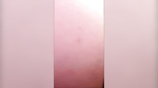 Blondie pooping hard turd