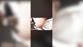 Lusty lady pooping for your pleasure