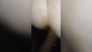 Black dick fucking white shitty hole