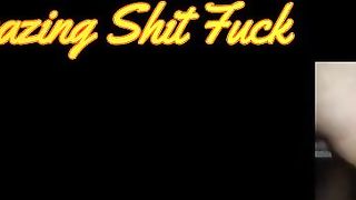 Slutty babe pooping in the closeup for you