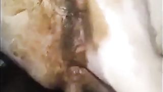 Slutty babe pooping in the closeup for you