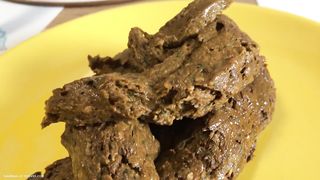 Skinny bitch poop in the plate