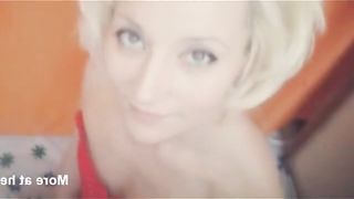 Slutty wife enjoying fresh fart and poop