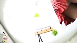 Jap seductive teen gal and spy poop