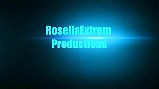 Blonde chubby girl pooping on slave