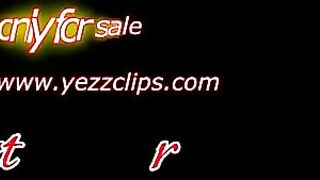 Chick in heels squats over her friend's face