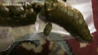 Cheeky ass gal showing her tasty booty and shit