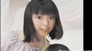 Amazing hot asian babes and scat fun together