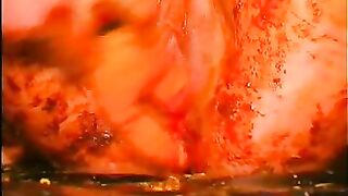 Heavy poop covered slut