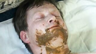 Curvy hairy babe and hot shit fuck