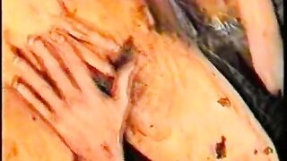 Nice looking slut in rough hardcore scat fuck