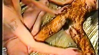 Seductive hairy pussy milf takes hard scat fuck