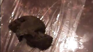 Girl shitting sweet closeup