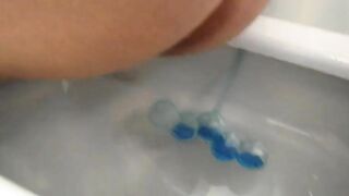 Amateur naughty dirty milf and toilet poop