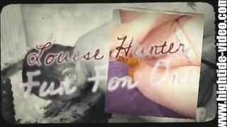 Big belly lady smearing shit heavily