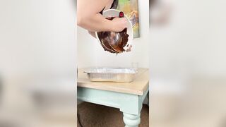 Making Special Brownies At Home